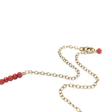 Load image into Gallery viewer, love necklace red sea bamboo coral