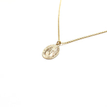 Load image into Gallery viewer, small st christopher necklace