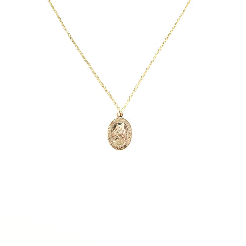 small st christopher necklace