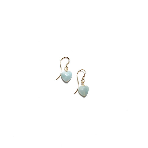 amazonite heart hooks