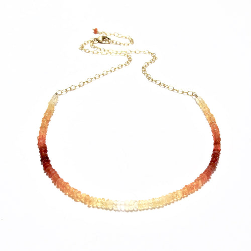 mexican fire opal gemstones necklace
