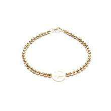 Load image into Gallery viewer, mother of pearl peace bracelets (choice of bead sizes available)