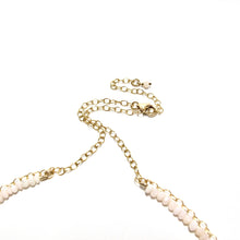 Load image into Gallery viewer, shaded pink opal double necklace
