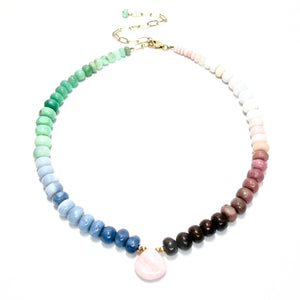 happy necklace multi ombre