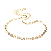 Load image into Gallery viewer, chain of discs choker