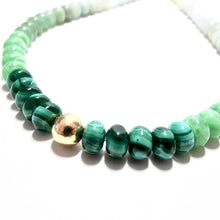Load image into Gallery viewer, croatian sea green necklace