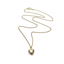 Load image into Gallery viewer, puffy heart necklace