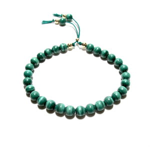 malachite beads bracelet