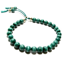 Load image into Gallery viewer, malachite beads bracelet
