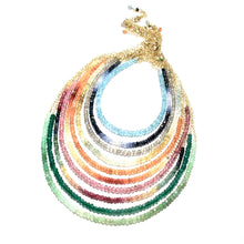 Load image into Gallery viewer, mixed rainbow gemstones necklace