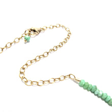 Load image into Gallery viewer, love necklace chrysoprase
