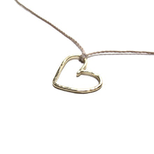 Load image into Gallery viewer, lucy simmons ❤︎ soler gold heart necklace (two styles)