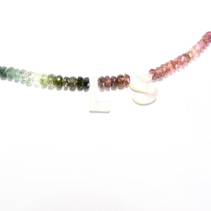love necklace gold beads