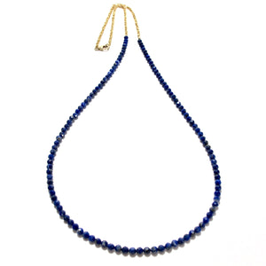 lapis lazuli long necklace