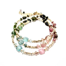 Load image into Gallery viewer, tourmaline sweetie bracelet