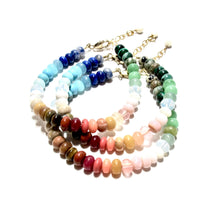 Load image into Gallery viewer, mixed gemstones beads bracelet