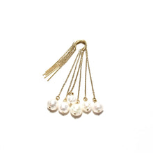 Load image into Gallery viewer, dangle pearls on threader hooks