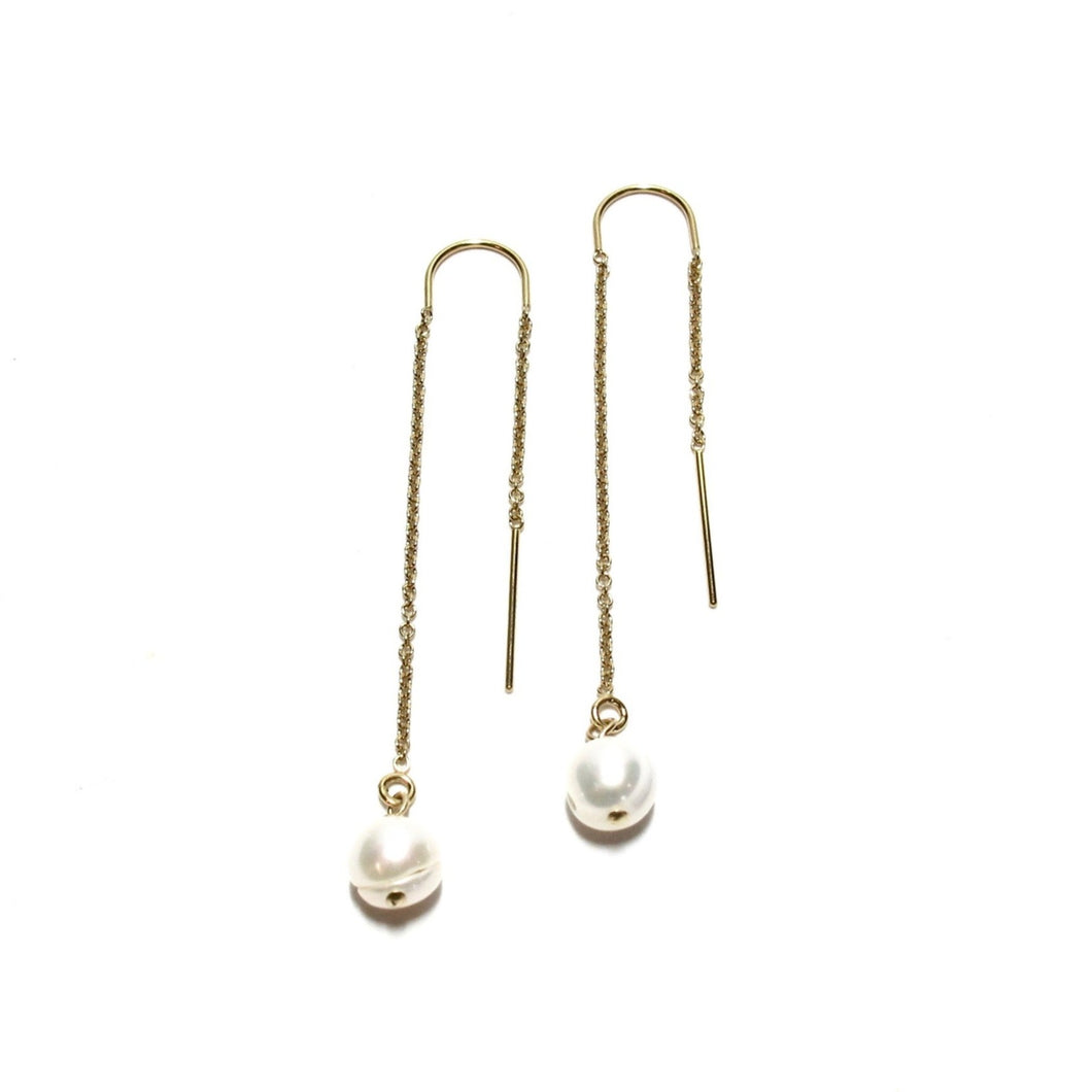 dangle pearls on threader hooks