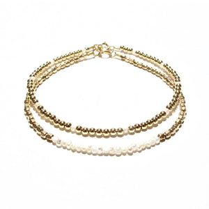 dotted pearls bracelet
