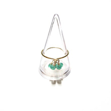 Load image into Gallery viewer, green onyx cluster ring