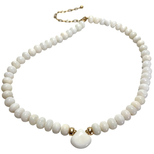 white opals necklace