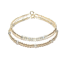 Load image into Gallery viewer, dotted labradorite bracelet