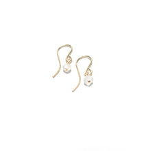 Load image into Gallery viewer, hook earrings with moonstone