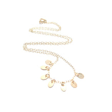Load image into Gallery viewer, oval discs cluster necklace