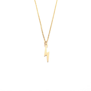 small lightning bolt necklace