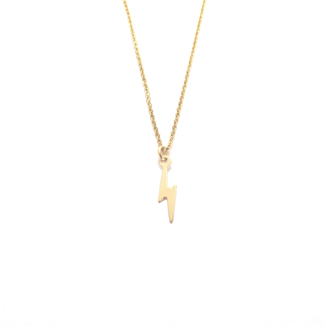 small lightning bolt necklace