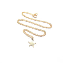 Load image into Gallery viewer, small star necklace