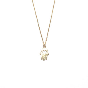 hamsa hand necklace