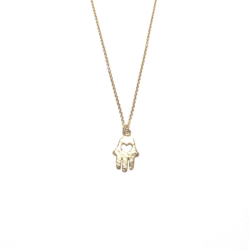 hamsa hand necklace