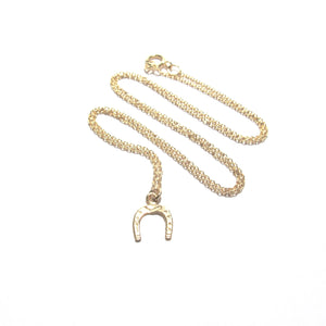 horseshoe necklace