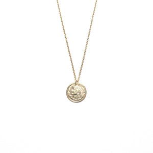 small coin necklace