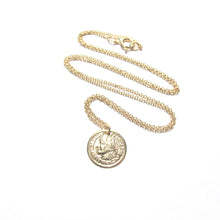 Load image into Gallery viewer, small coin necklace