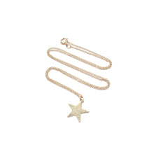 Load image into Gallery viewer, large star charm necklace