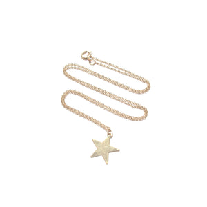 large star charm necklace