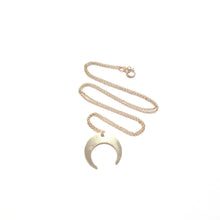 Load image into Gallery viewer, moon necklace