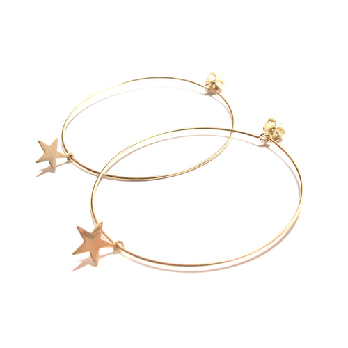 star large hoop earrings