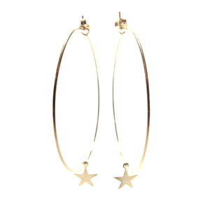 star large hoop earrings