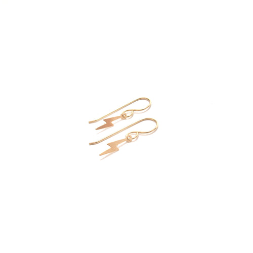 lightning hook earrings