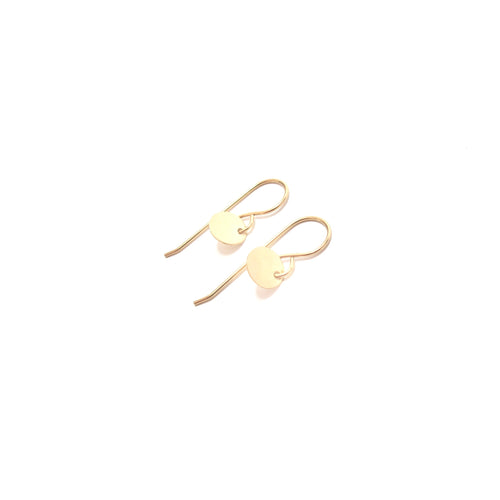 disc hook earrings
