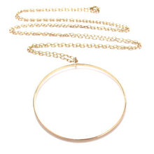 Load image into Gallery viewer, large ring long necklace