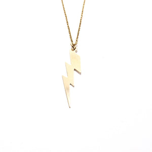 large lightning necklace