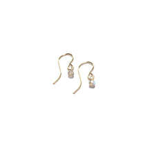 Load image into Gallery viewer, hook earrings with labradorite