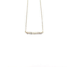 Load image into Gallery viewer, line of labradorite necklace