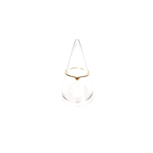 Load image into Gallery viewer, single gold bead ring