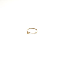 Load image into Gallery viewer, single gold bead ring