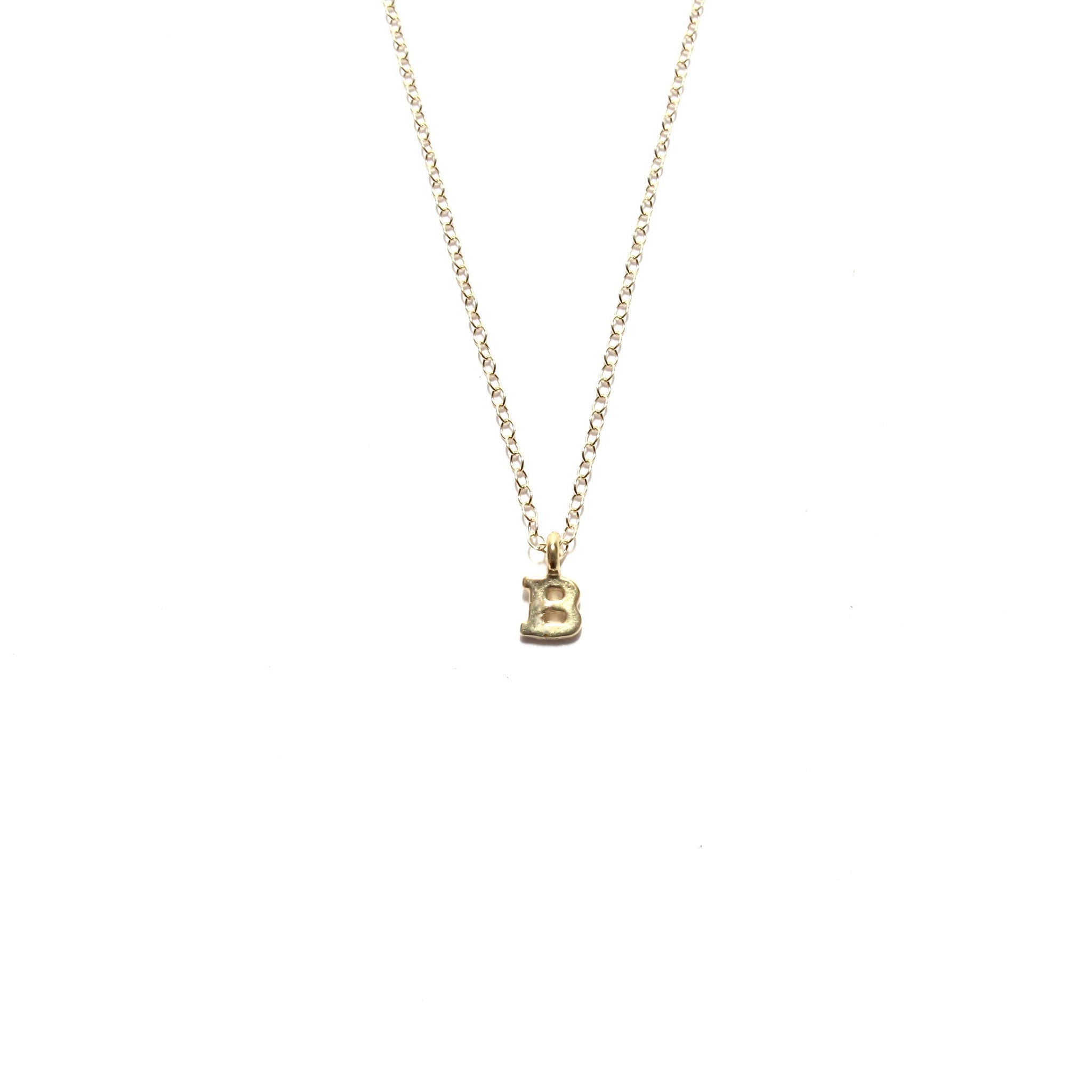 THE ORIGINAL SPACED LETTER NECKLACE - Small® – BYCHARI